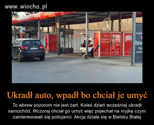 Jednak mycie auta szkodzi zdrowiu 