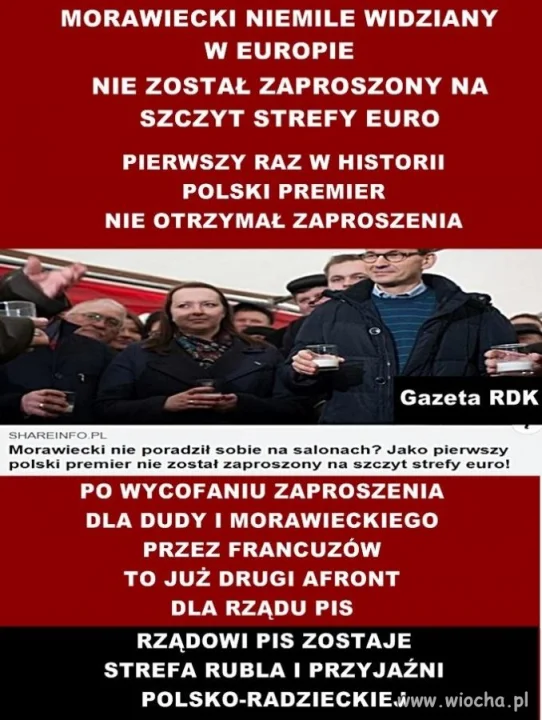 No i się poznali na polityce tej władzy