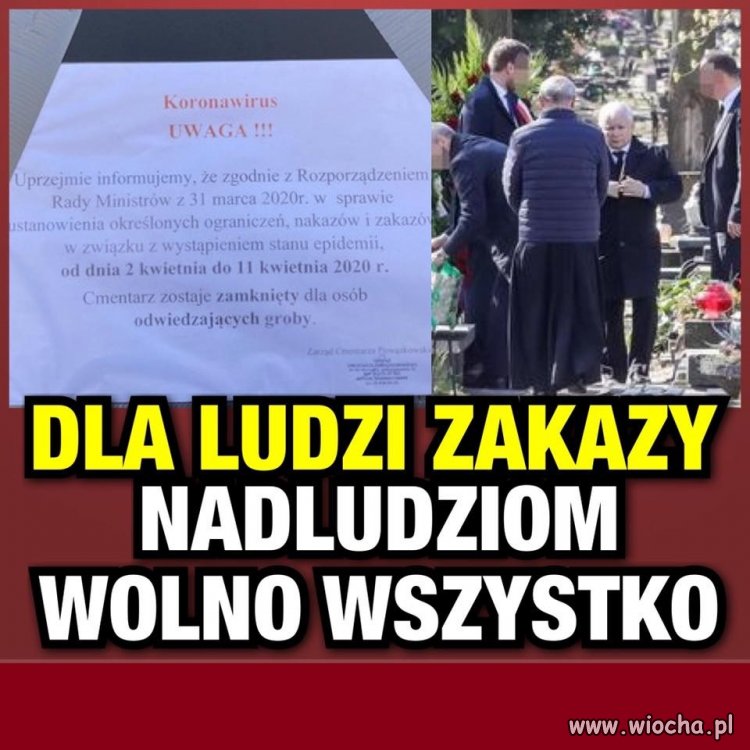 I jeszcze wjechał tam limuzyną ... 