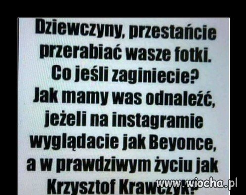 Apel do wszystkich kobiet