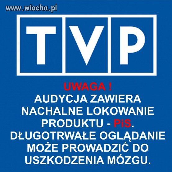 Takie ostrzeżenie powinno być...