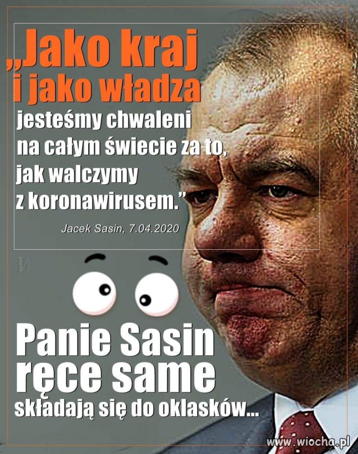 Ręce same składają się do oklasków. 