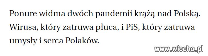 Ponure polskie widmo