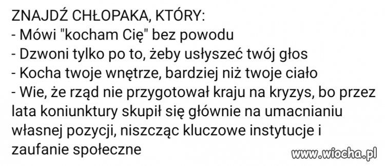 Zanim wybierzesz chłopaka.