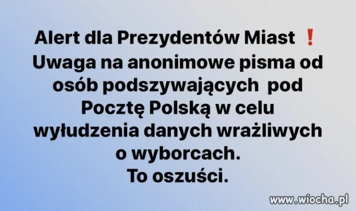 Metoda: na pocztę