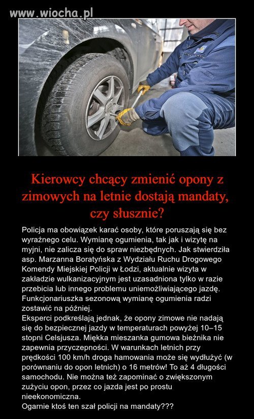 Ogarnie ktoś ten szał policji na mandaty?