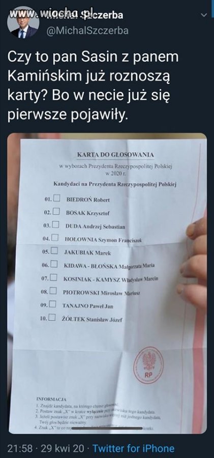 Ma ktoś wątpliwość