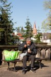 Bezdomny dostał mandat 100 zł