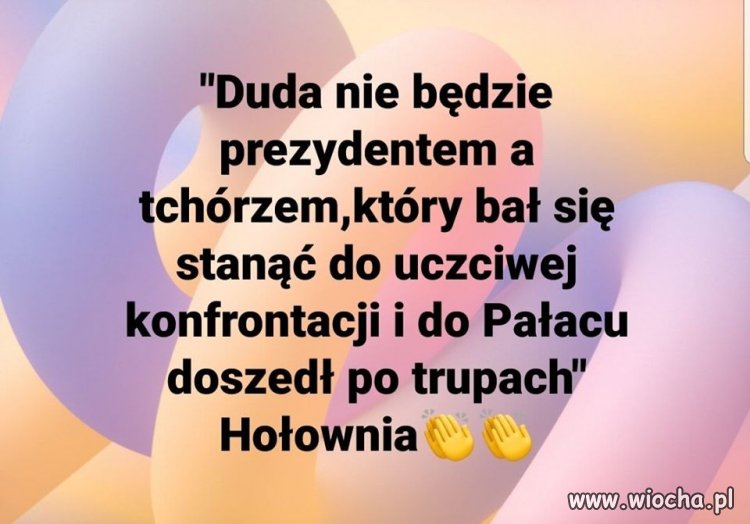 Taki ... pRezydent z pandemii