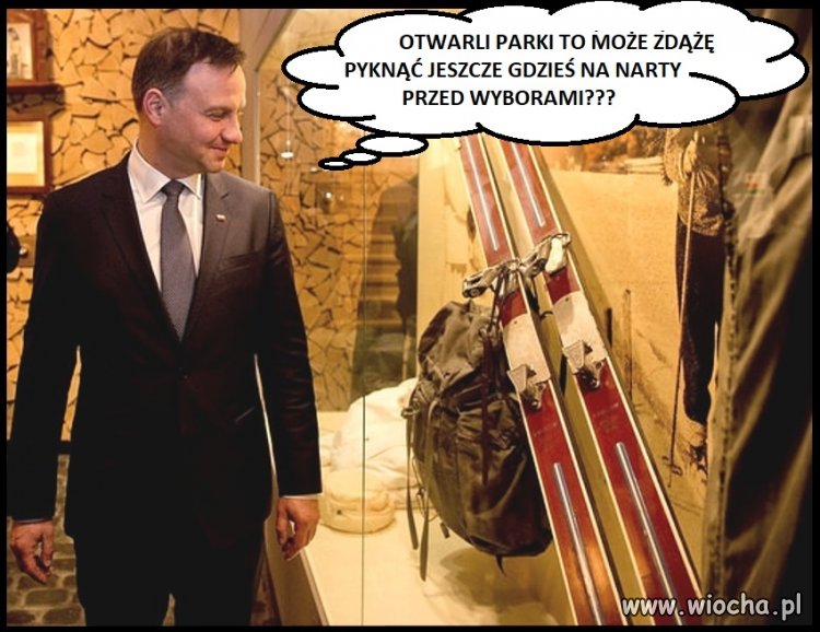 A Adrian tylko o jednym