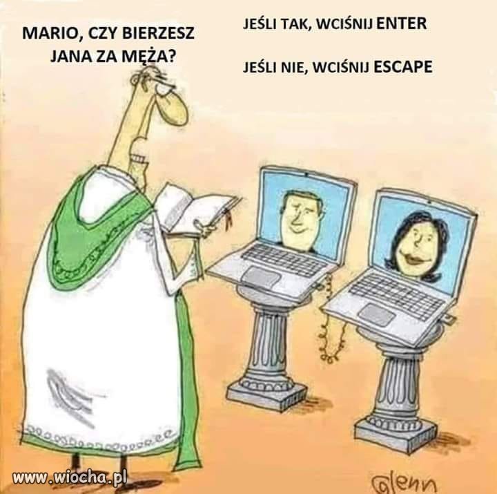 Ale najpierw wpłata na konto parafii. Co łaska, 