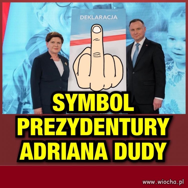 Jaki pRezydent takie symbole ...