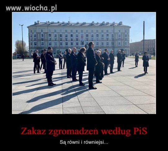 Zakaz nie obowiązuje ludzi lepszego sortu.
