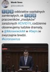 On cały czas bredzi. 