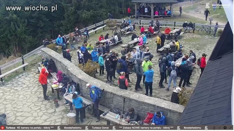 Wczorajsze schronisko na Turbaczu