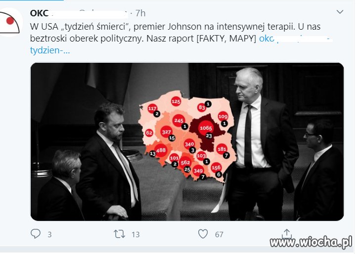 A u nas łapki w kieszeni i spoko jest.