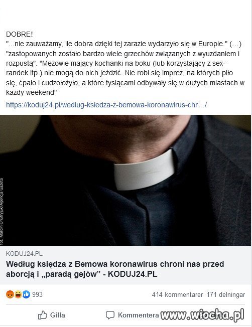 Jedno zło chroni ludzi od drugiego...