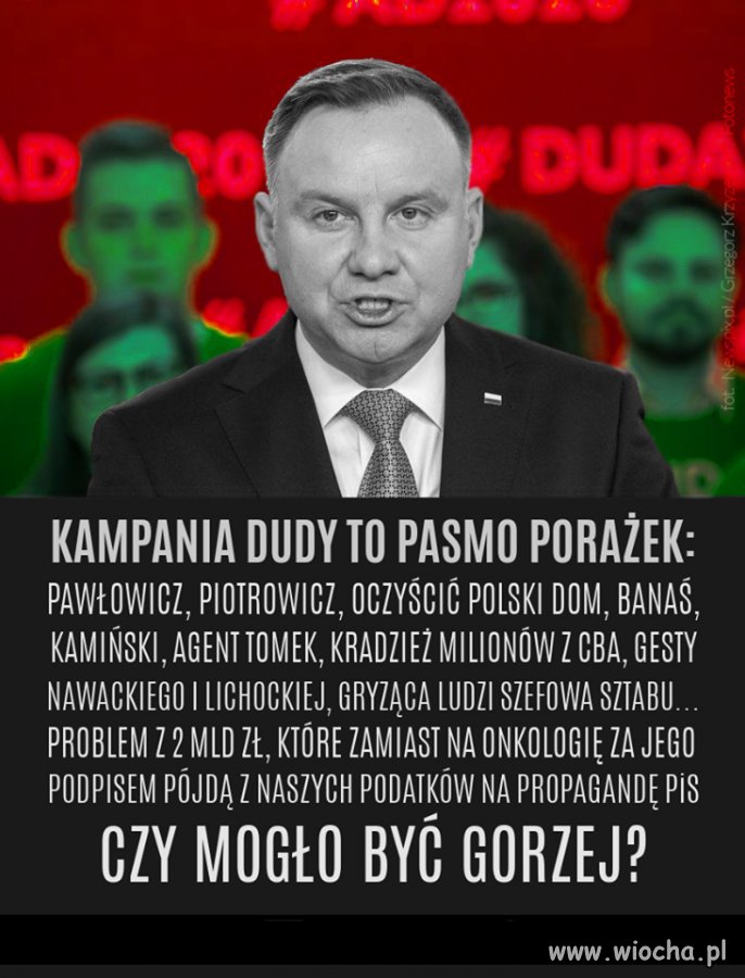Jego jedyną szansą jest głosowanie w czasie ...