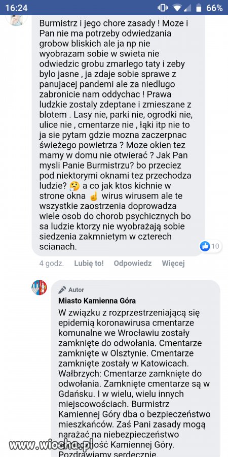 Gdy miasto 20tys.  chce miec 100.