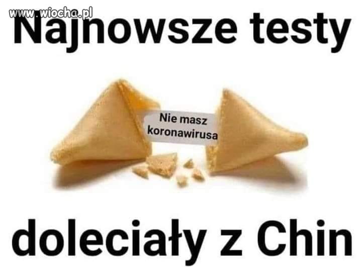 Rzont zamówił nowe testy.