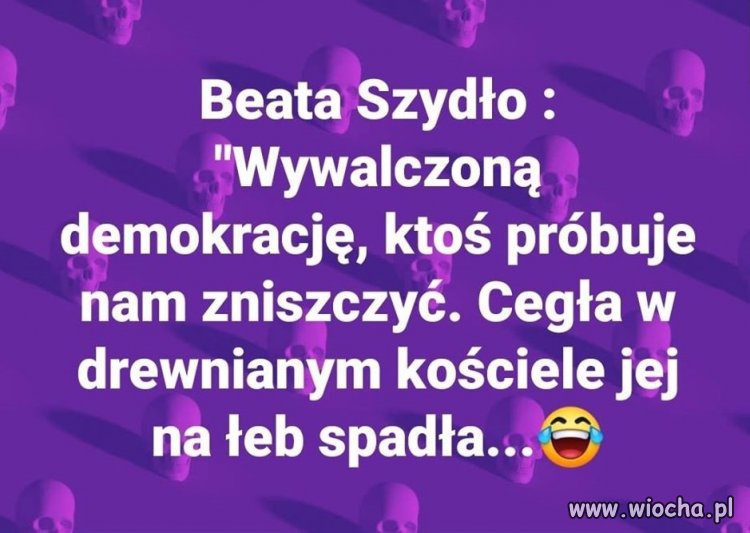 Faktycznie ... walnięta
