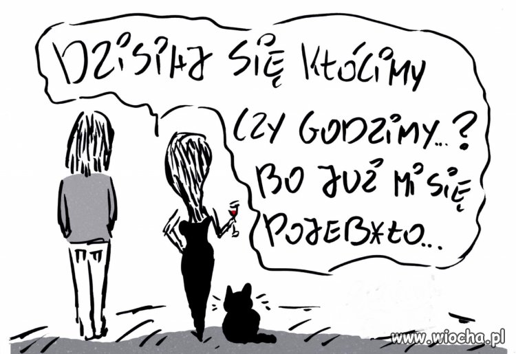 Żona do męża z pytaniem