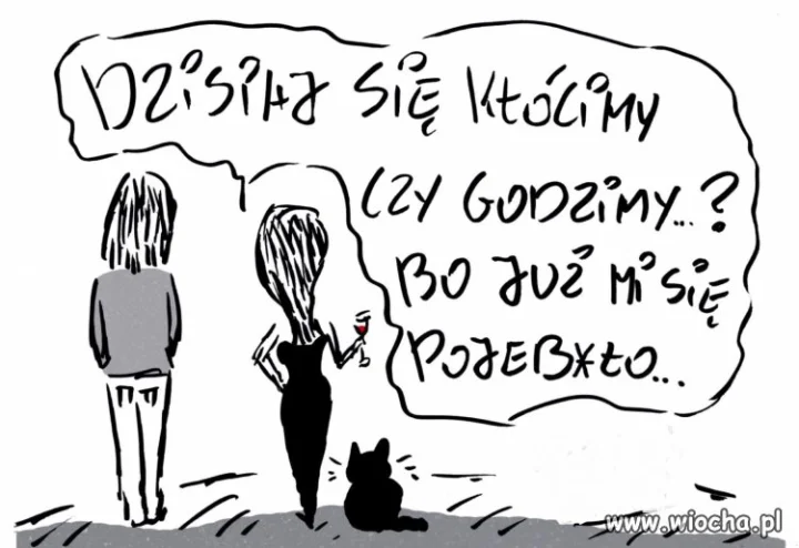 Żona do męża z pytaniem