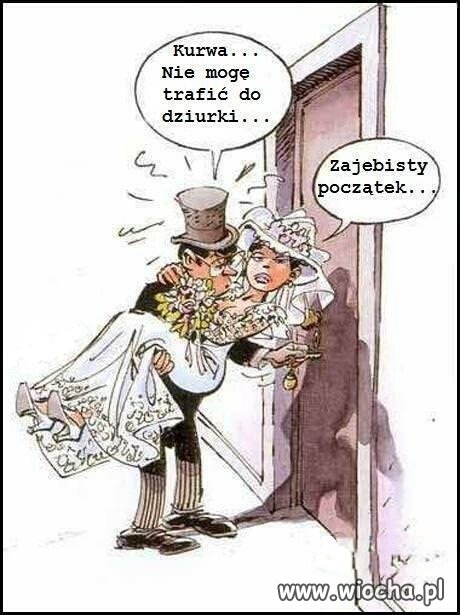 Noc poślubna zapowiada się mizernie