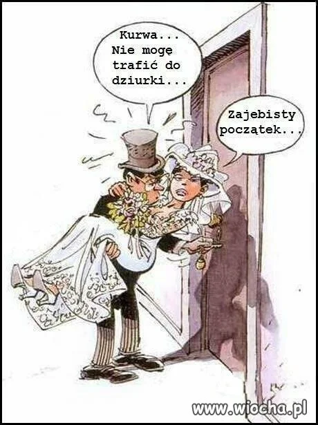 Noc poślubna zapowiada się mizernie