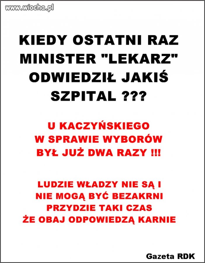 Dyktat władzy zawsze ma 