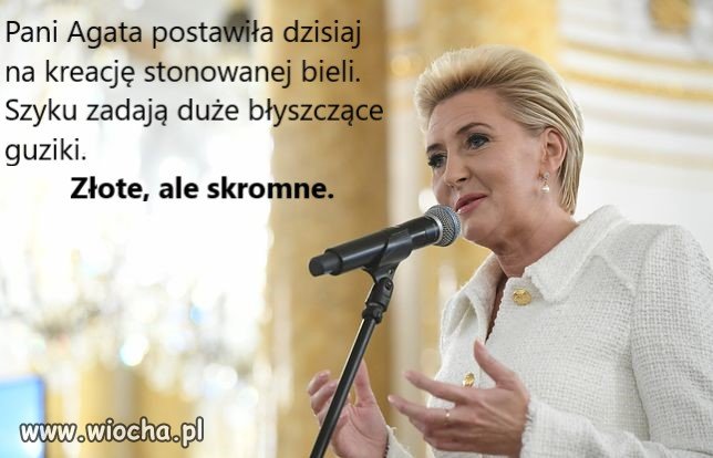 Złote, ale skromne
