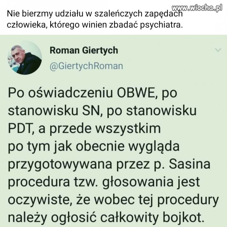 Pislamiści i tak zagłosują...