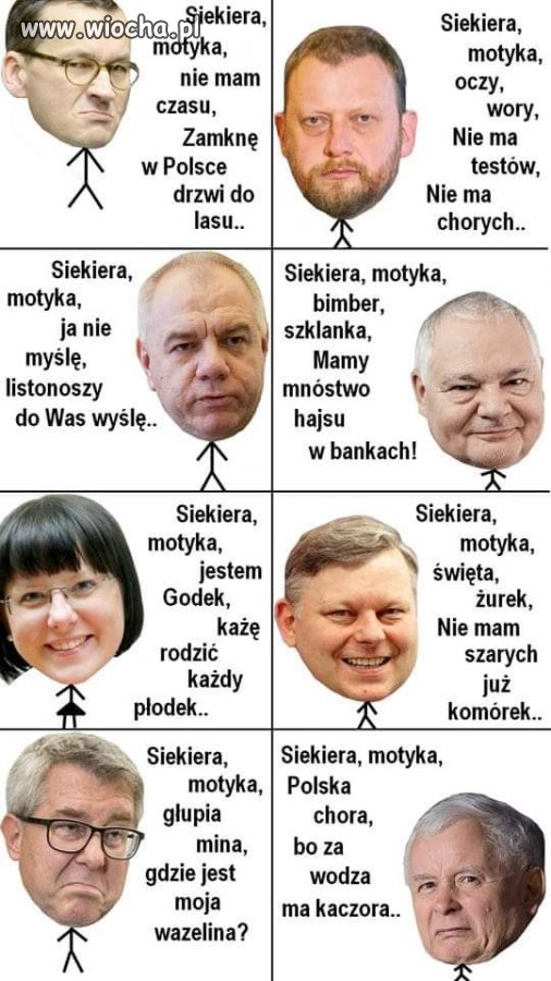 Siekiera , motyka ...