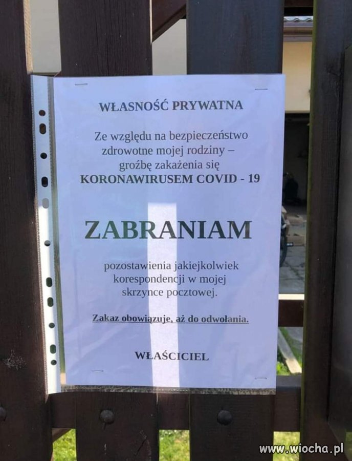 Na pewnej furtce.