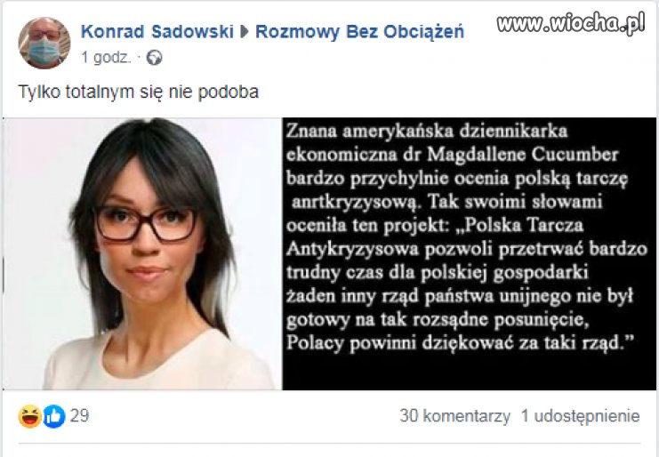 Są tacy co we wszystkie fejki uwierzą. 