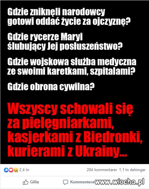 Kto wie, gdzie oni są?