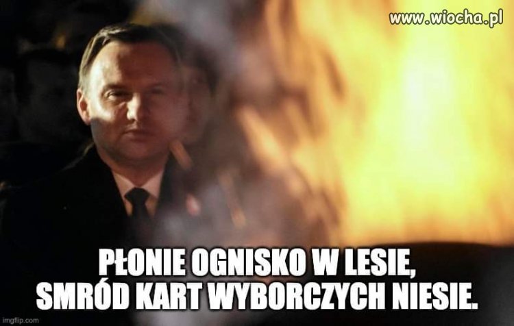 Płonie 
