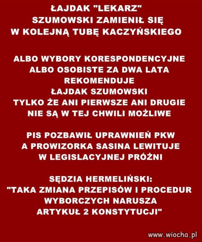 Łamanie konstytucji