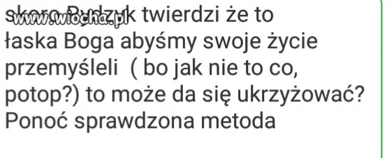 A może to jest sposób