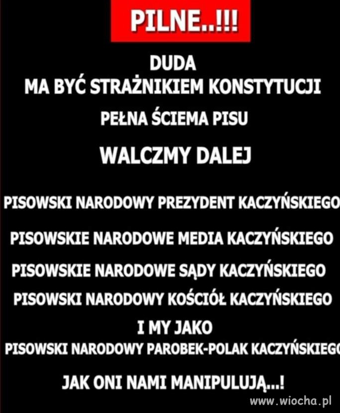 Dopóki ciemnogród nie przejrzy na oczy