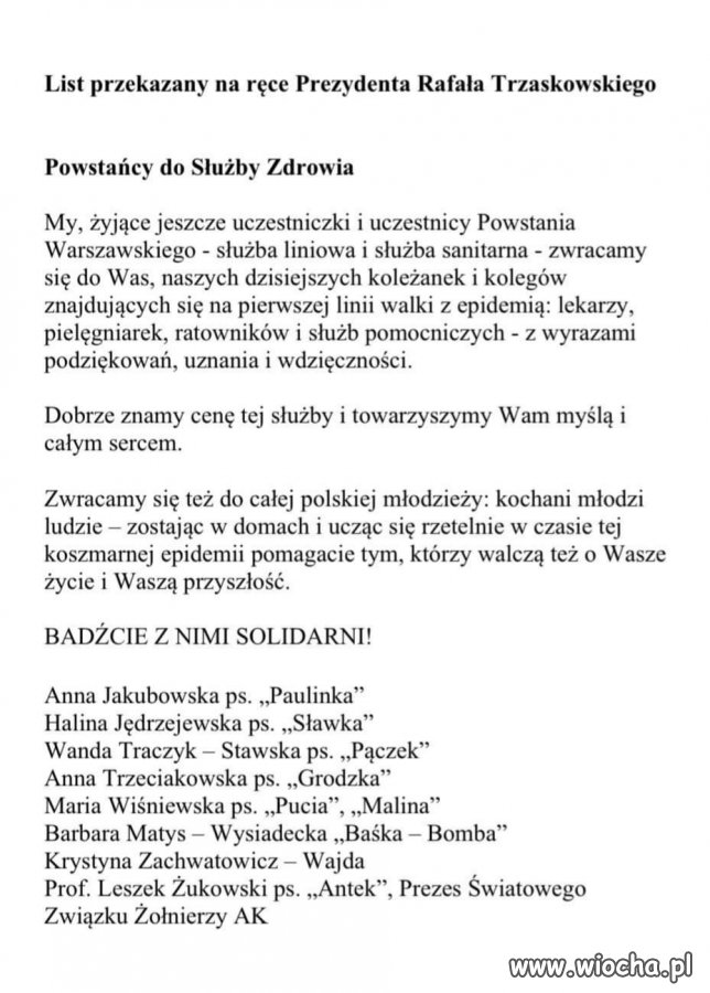 Prawdziwi Bohaterowie i Patrioci.