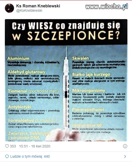 Kolportowanie nieprawdy