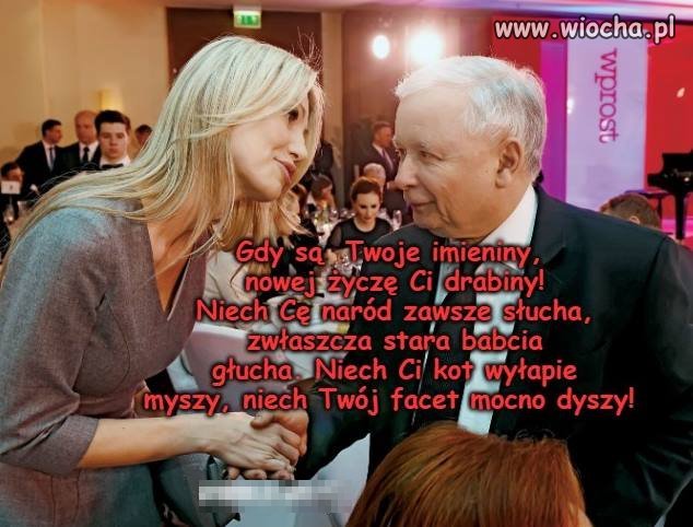 Dziś imieniny celebruje bez żadnego trybu