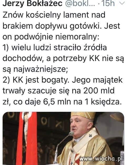 Czemu Franciszek nie wprowadzi im tarczy?