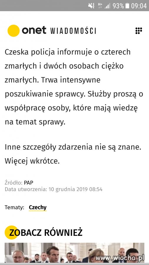 Onet i jego wiadomości 