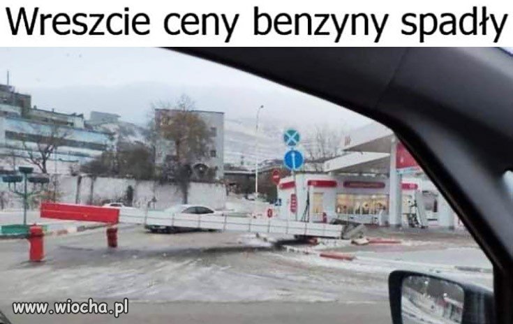 Wreszcie ceny benzyny spadły 