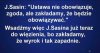 Zgodne z logiką geniuszy pisowskich 