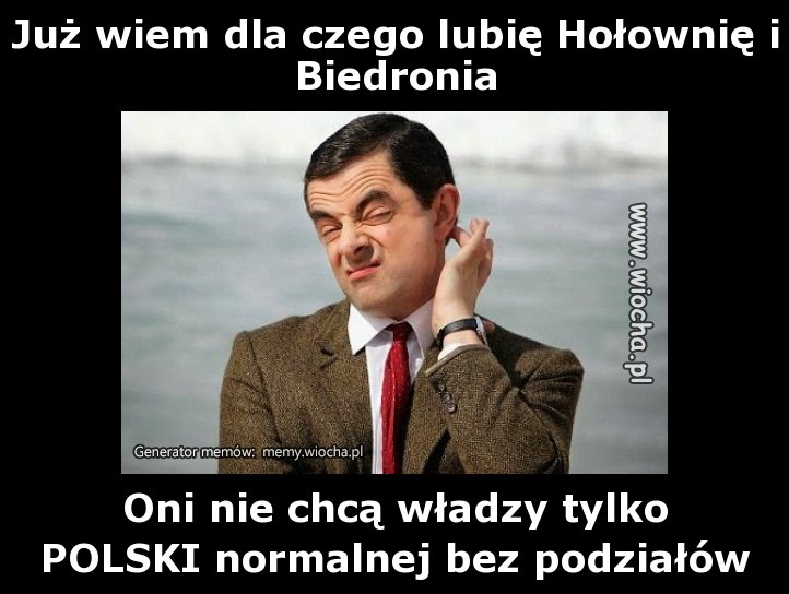 Już wiem dla czego lubię Hołownię i Biedronia