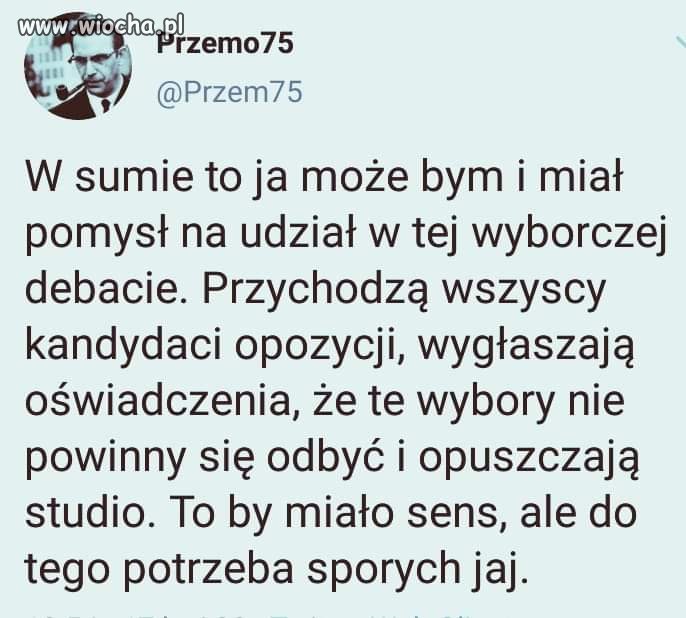 Właśnie. Sporych jaj.