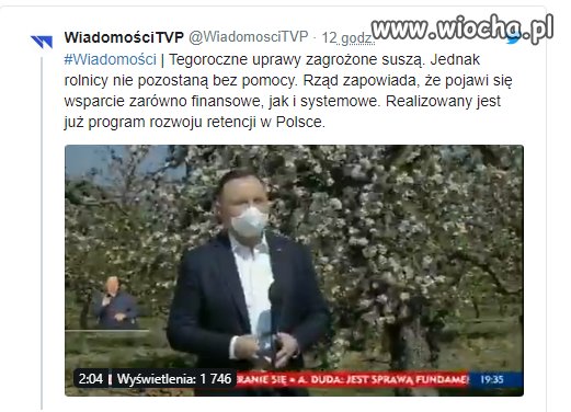 Umiłowany przywódca poucza sadownika